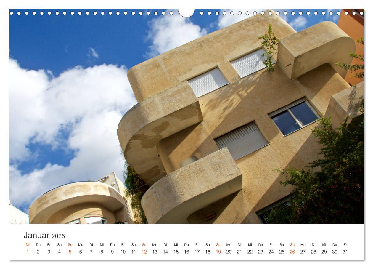 Bild: 9783435253524 | TEL AVIV Fassaden (Wandkalender 2025 DIN A3 quer), CALVENDO...