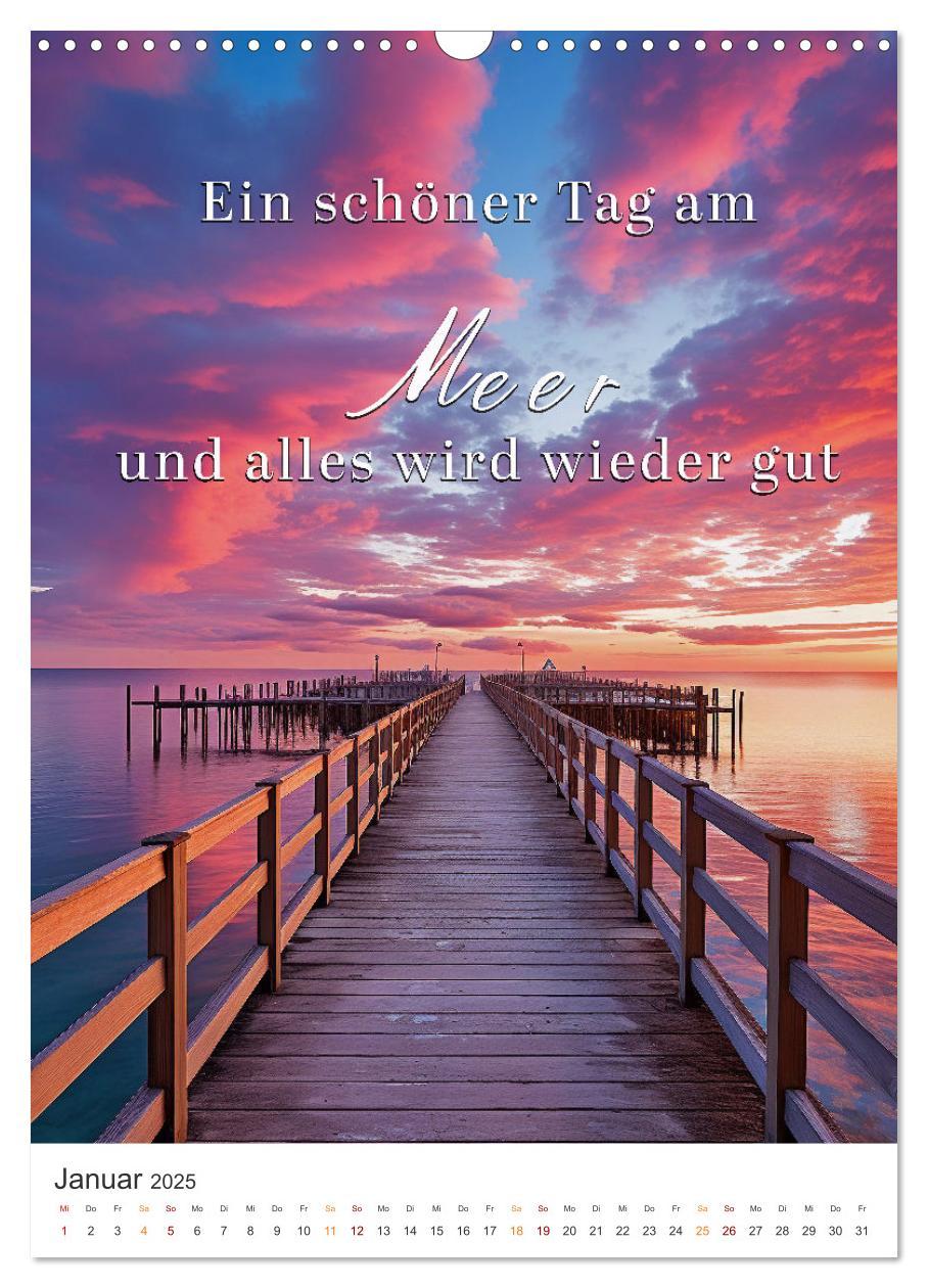 Bild: 9783435864072 | Meine Auszeit für die Seele (Wandkalender 2025 DIN A3 hoch),...