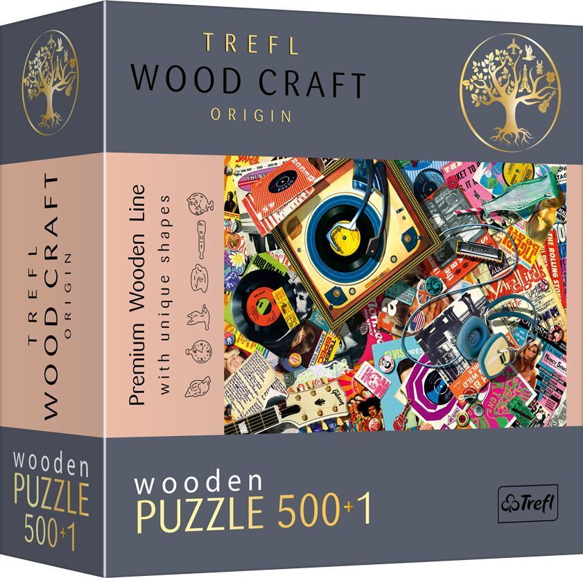 Cover: 5900511201802 | Holz Puzzle 500+1 Die Welt der Musik | Spiel | In Pappschachtel