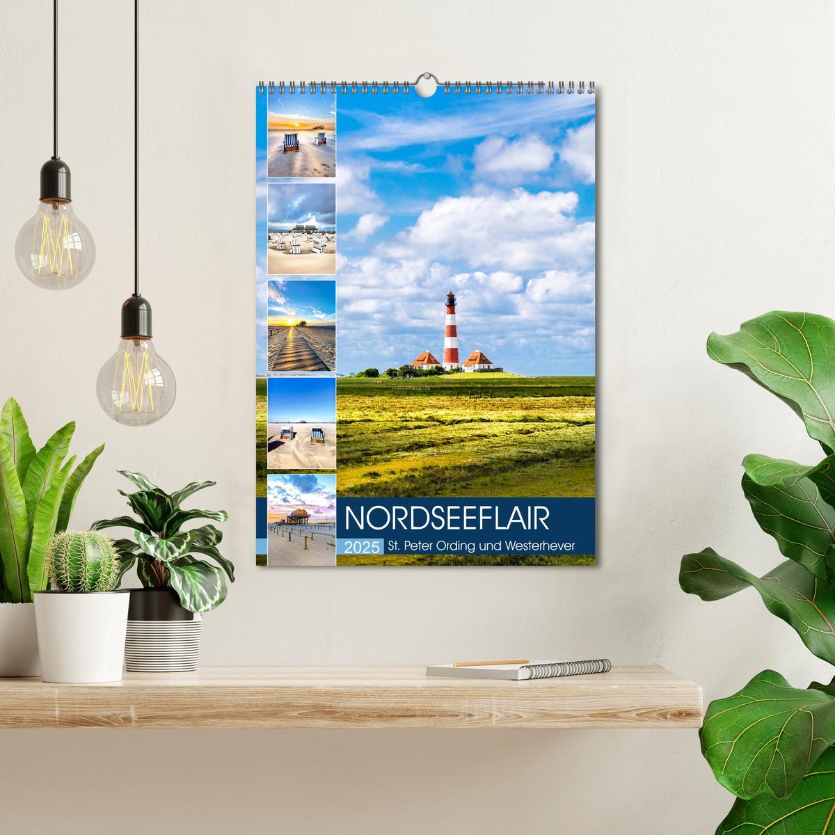 Bild: 9783435964321 | NORDSEEFLAIR - St. Peter Ording und Westerhever (Wandkalender 2025...