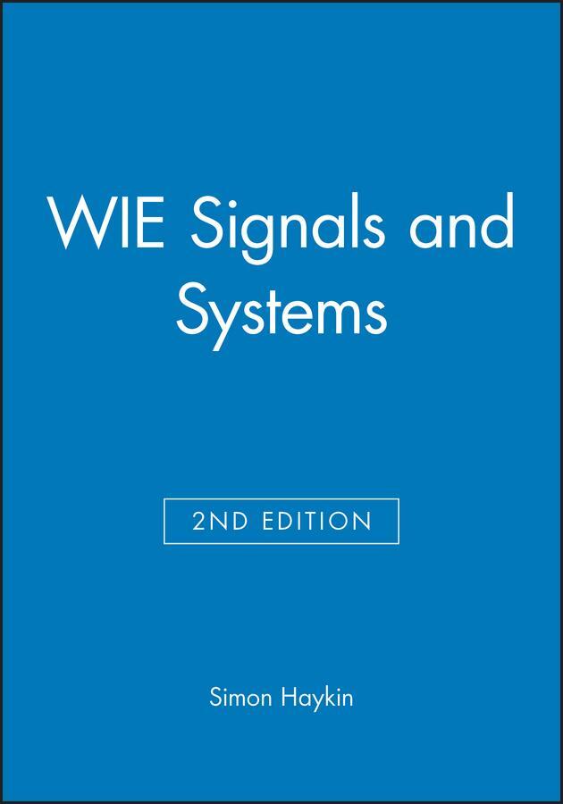 Cover: 9780471378518 | Signals and Systems, International Edition | Simon Haykin | Buch