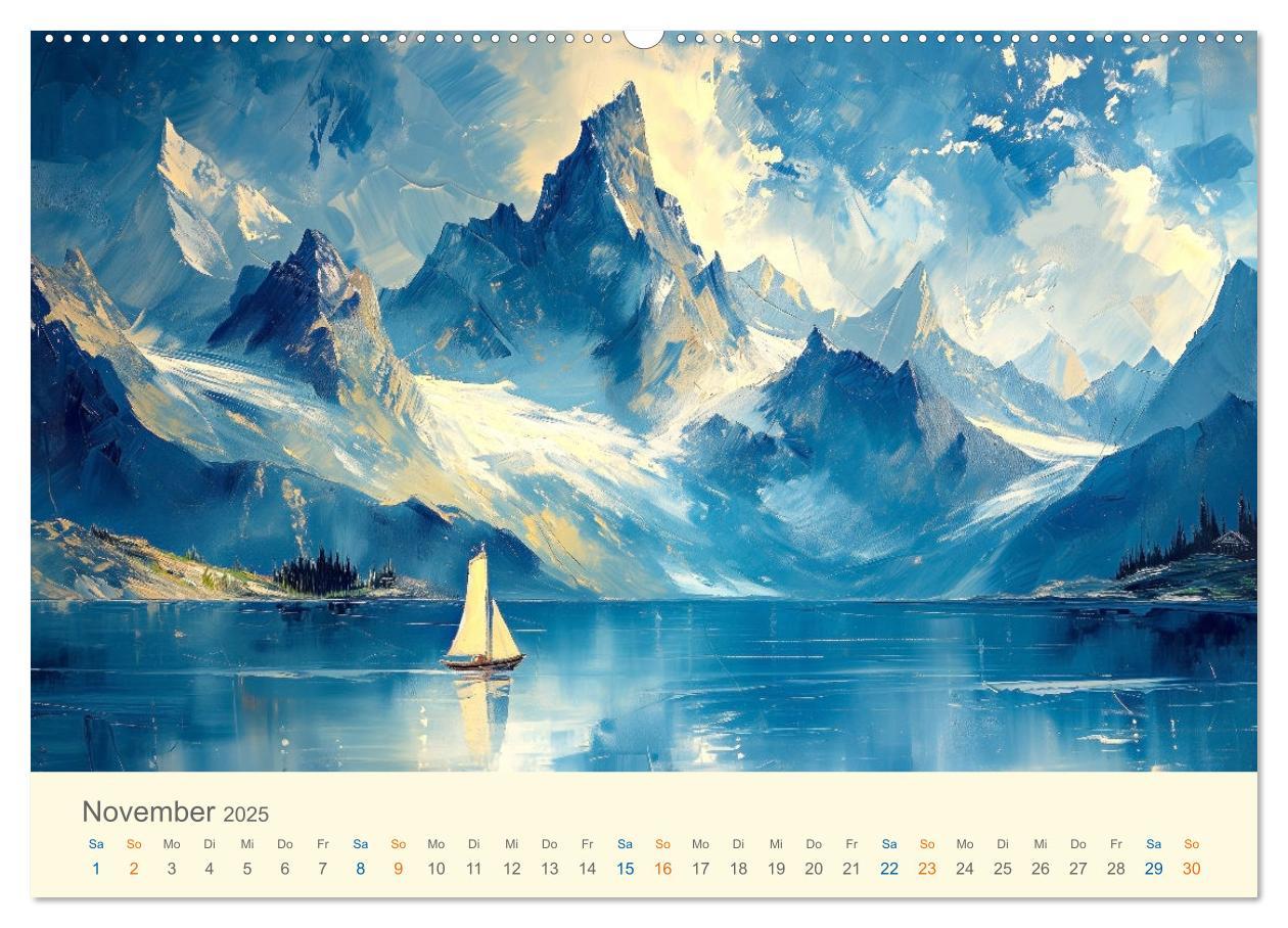 Bild: 9783435745036 | Impressionistische Naturlandschaften (Wandkalender 2025 DIN A2...