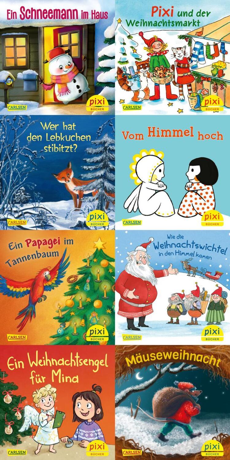 Cover: 9783551058683 | Pixi-Weihnachts-Box 38: Zauberhafte Weihnachten mit Pixi (8x8...