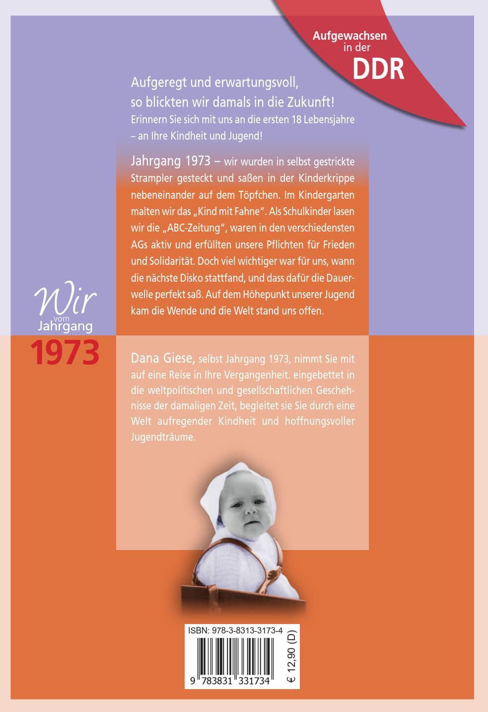 Rückseite: 9783831331734 | Aufgewachsen in der DDR - Wir vom Jahrgang 1973 - Kindheit und Jugend