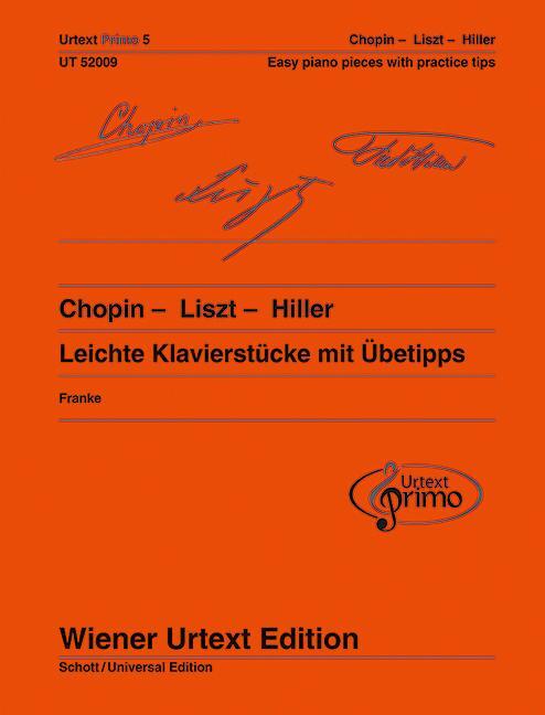 Cover: 9783850557603 | Chopin - Liszt - Hiller | Nils Franke | Broschüre | Deutsch | 2015