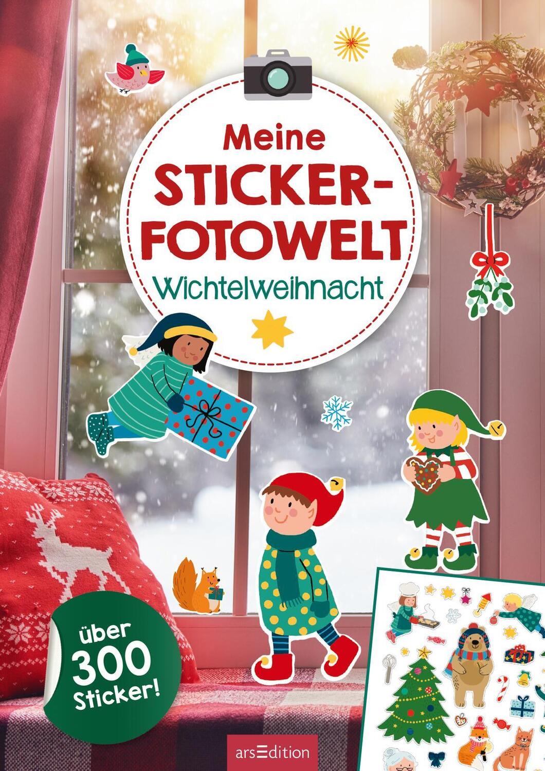 Bild: 9783845848600 | Meine Sticker-Fotowelt - Wichtelweihnacht | Taschenbuch | 40 S. | 2022