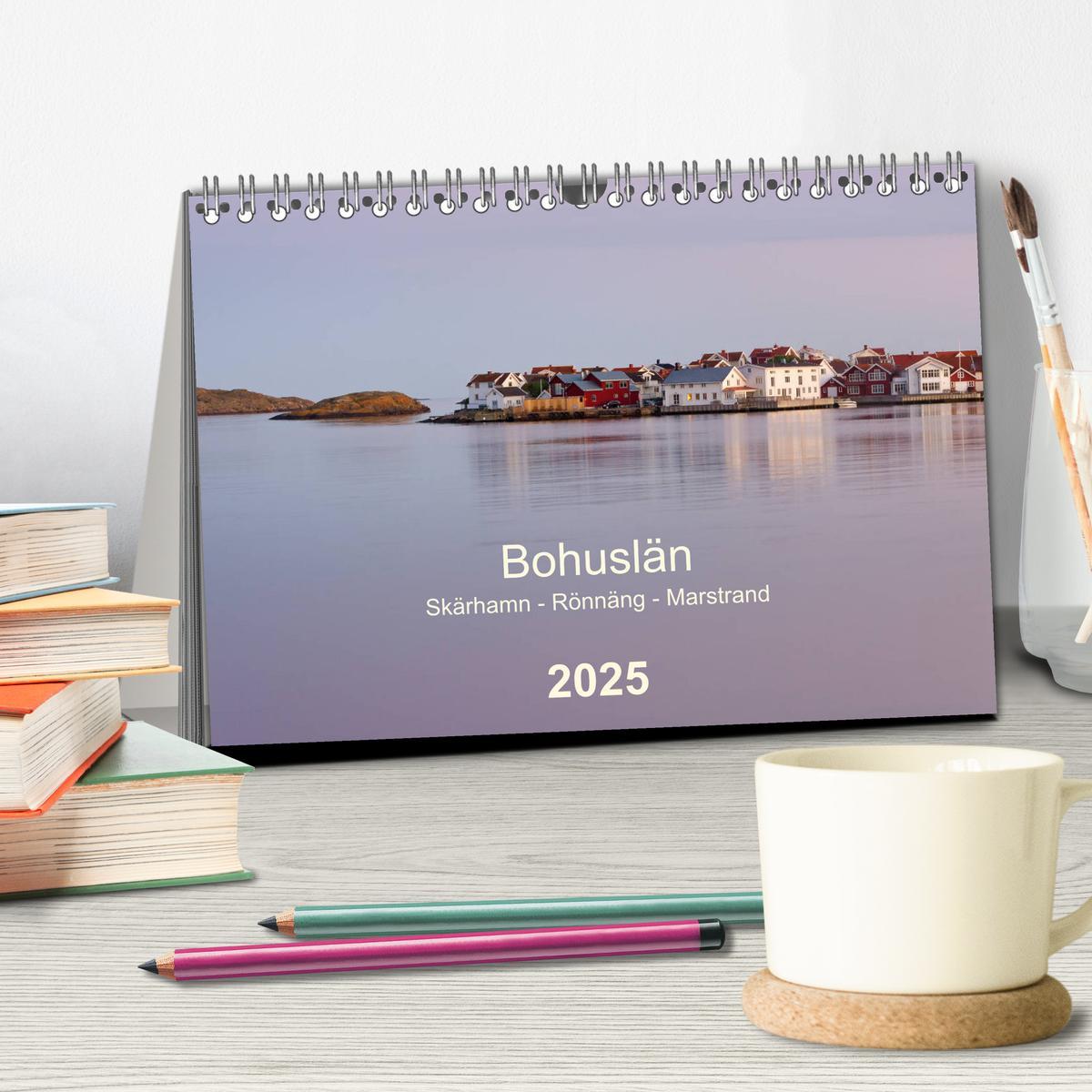 Bild: 9783435319749 | Bohuslän. Skärhamn - Rönnäng - Marstrand (Tischkalender 2025 DIN A5...