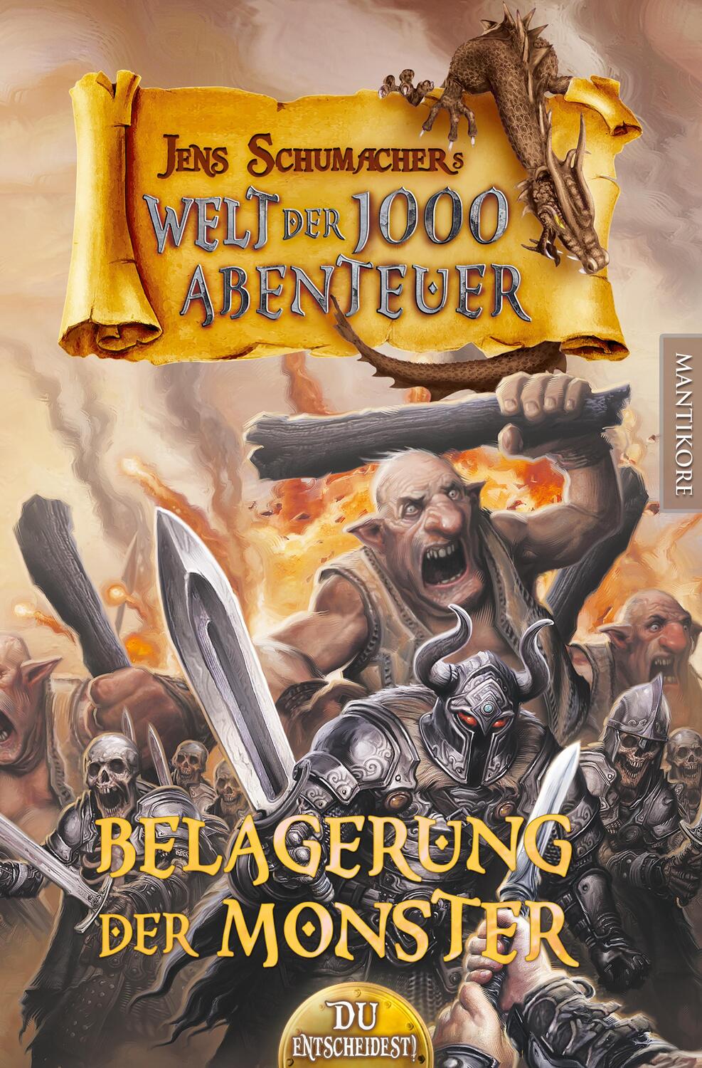 Cover: 9783961881772 | Die Welt der 1000 Abenteuer - Die Belagerung der Monster: Ein...