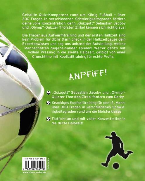 Rückseite: 9783966645928 | Quiz dich schlau: Das ultimative Bundesliga Fan-Quiz | Jacoby (u. a.)