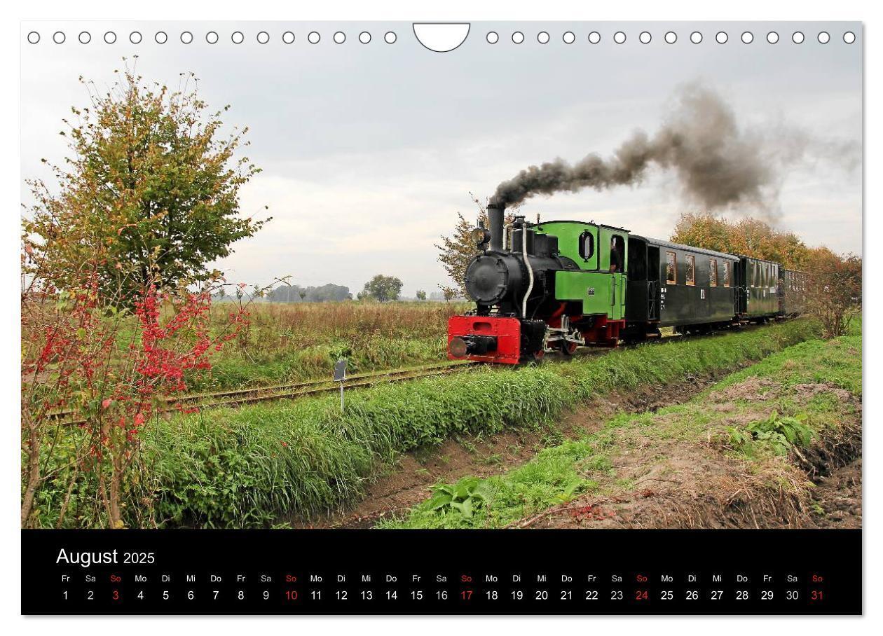 Bild: 9783435823239 | Dampfbahnromantik auf schmaler Spur (Wandkalender 2025 DIN A4...