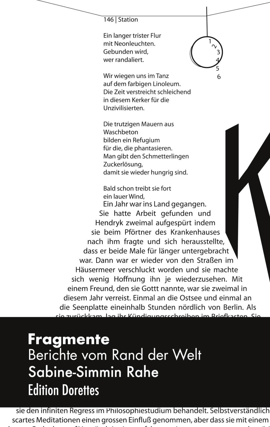 Cover: 9783755733515 | Fragmente | Berichte vom Rand der Welt | Sabine-Simmin Rahe | Buch