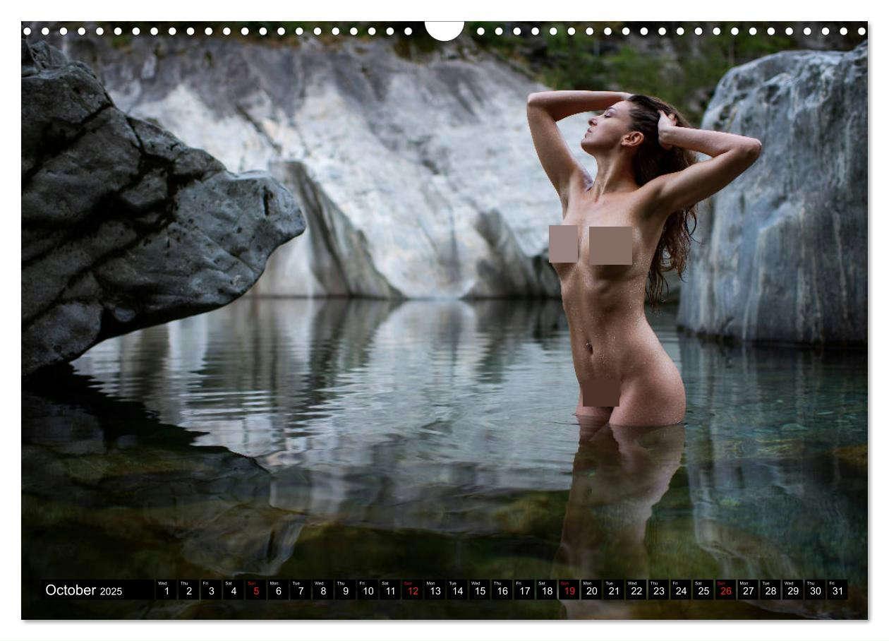 Bild: 9781325940080 | Nudes in Ticino (Wall Calendar 2025 DIN A3 landscape), CALVENDO 12...