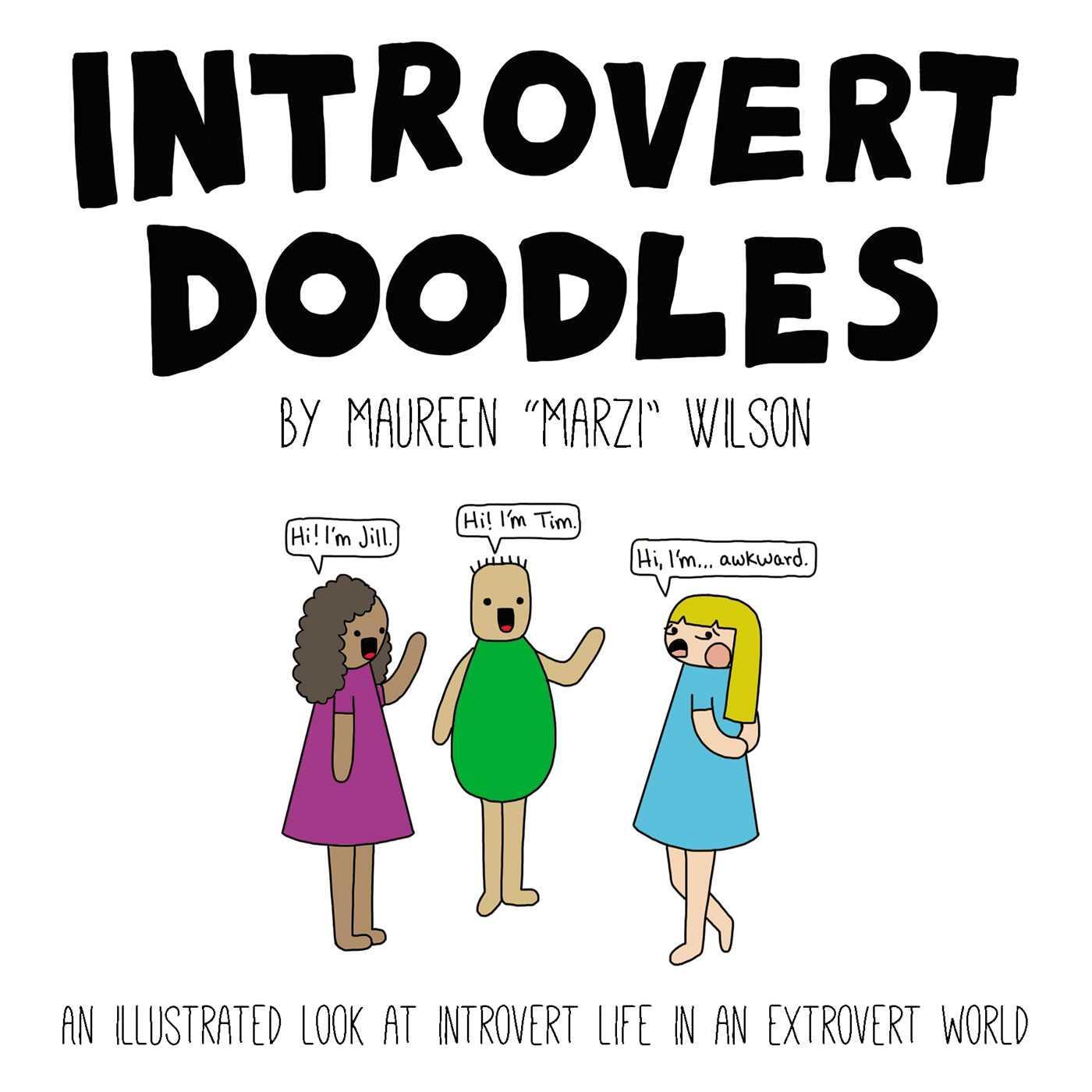 Cover: 9781507200018 | Introvert Doodles | Maureen Marzi Wilson | Buch | Introvert Doodles
