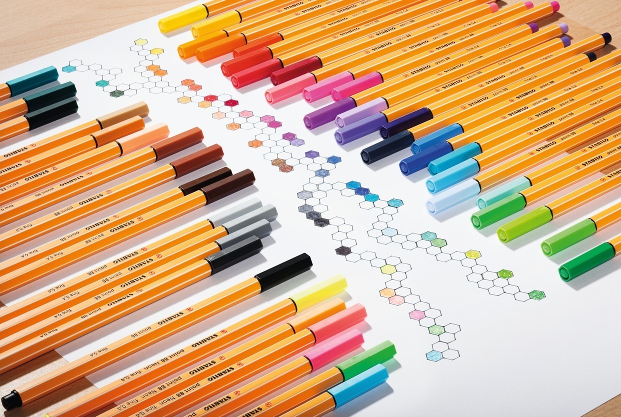 Bild: 4006381574785 | Fineliner - STABILO point 88 - 8er Pack - mit 8 verschiedenen Farben