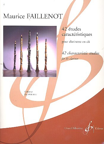 Cover: 9790043086277 | 42 Etudes Caracteristiques | Maurice Faillenot | Buch