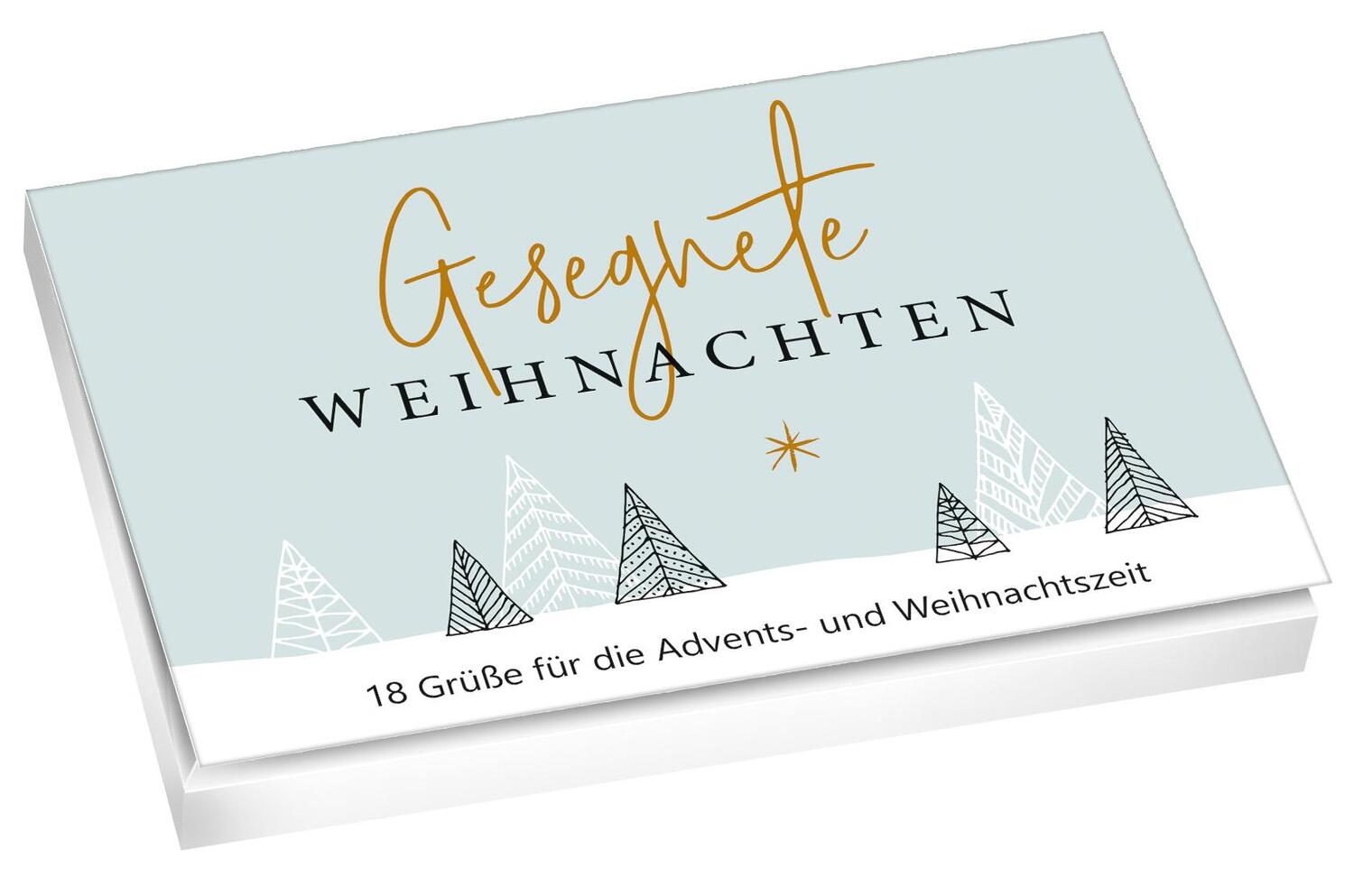 Cover: 4029856840758 | Gesegnete Weihnachten - Postkartenset | Stück | Deutsch | 2021