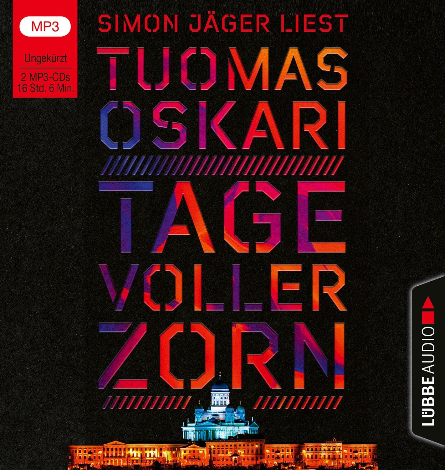 Cover: 9783785784426 | Tage voller Zorn | Tuomas Oskari | MP3 | 2 Audio-CDs | Deutsch | 2022
