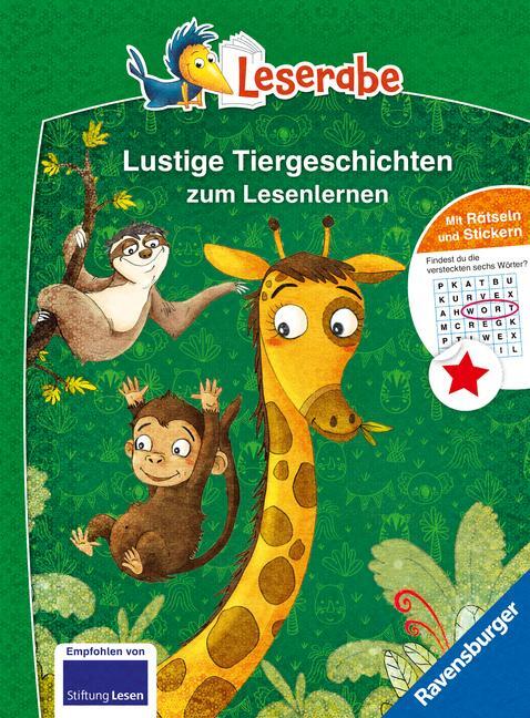 Cover: 9783473463589 | Lustige Tiergeschichten zum Lesenlernen - Leserabe ab 1. Klasse -...