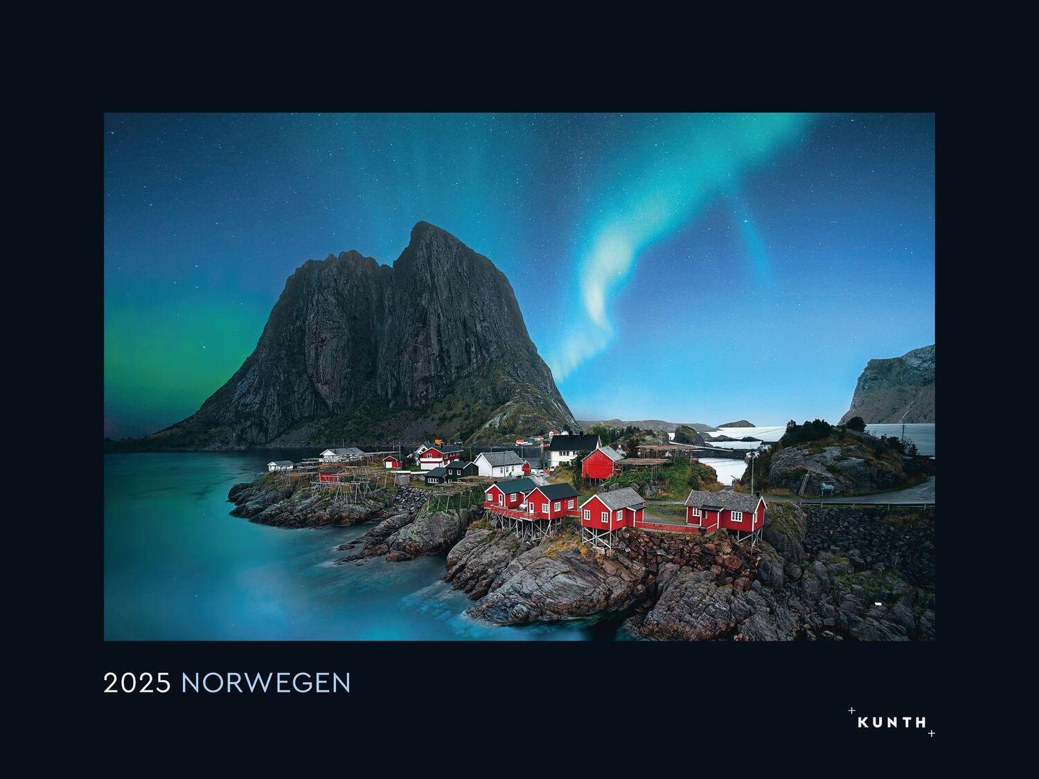 Cover: 9783965913585 | Norwegen - KUNTH Wandkalender 2025 | Kalender | 14 S. | Deutsch | 2025