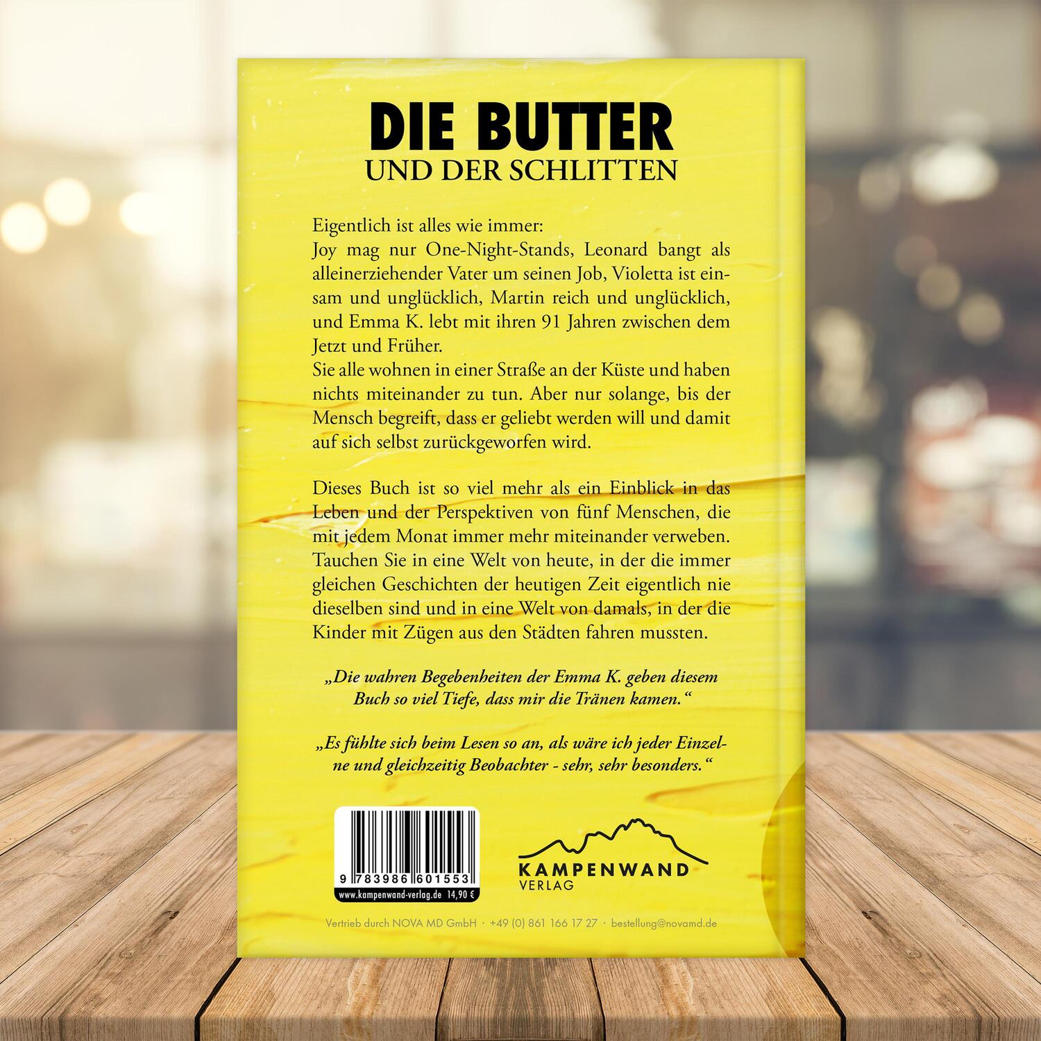 Bild: 9783986601553 | Die Butter und der Schlitten | Connie Haller | Taschenbuch | 268 S.