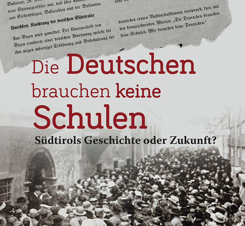 Cover: 9788897053699 | Die Deutschen brauchen keine Schulen | Verein Südtiroler Geschichte