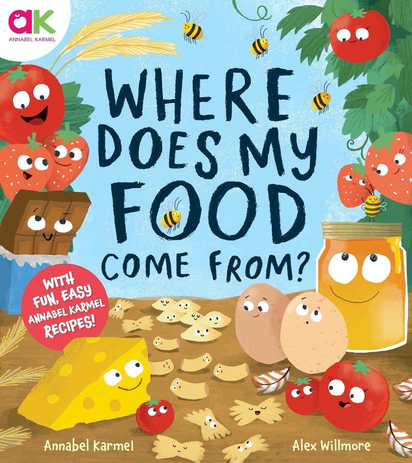 Cover: 9781783128594 | Where Does My Food Come From? | Annabel Karmel | Taschenbuch | 2022