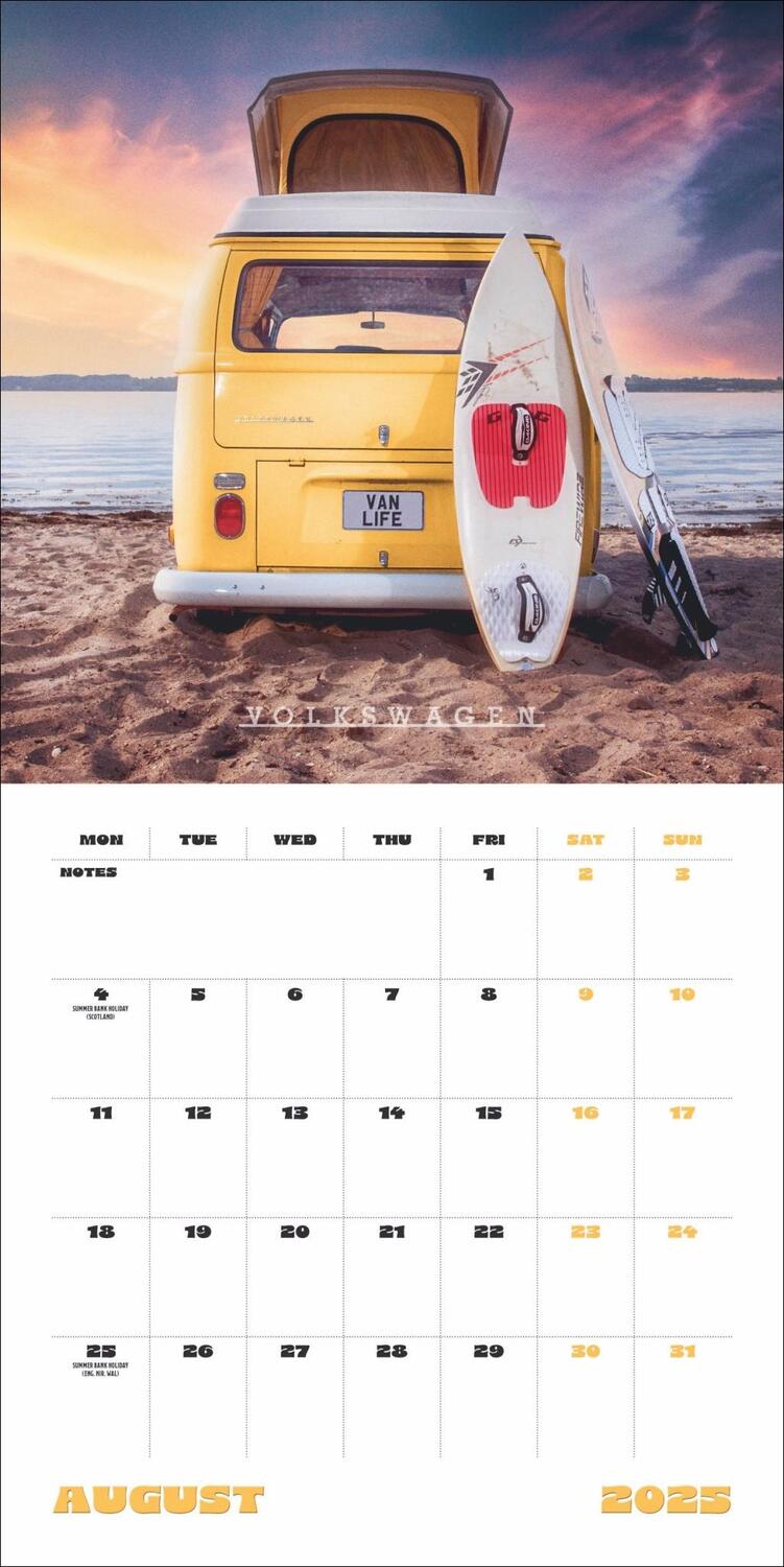 Bild: 9783840196799 | Camper Vans Broschurkalender 2025 | Kalender | Danilo | 28 S. | 2025