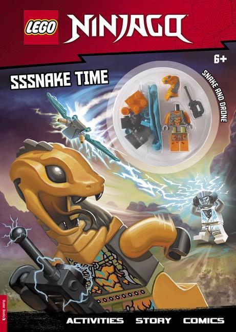 Cover: 9781780558752 | LEGO® NINJAGO®: Sssnake Time Activity Book (with Snake Warrior...