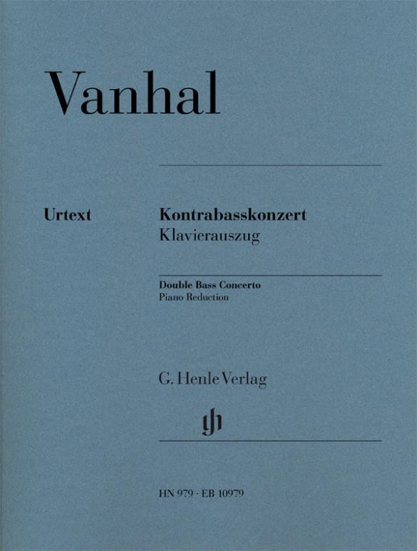 Cover: 9790201809793 | Kontrabasskonzert | Klavierauszug | Johann Baptist Vanhal | Buch
