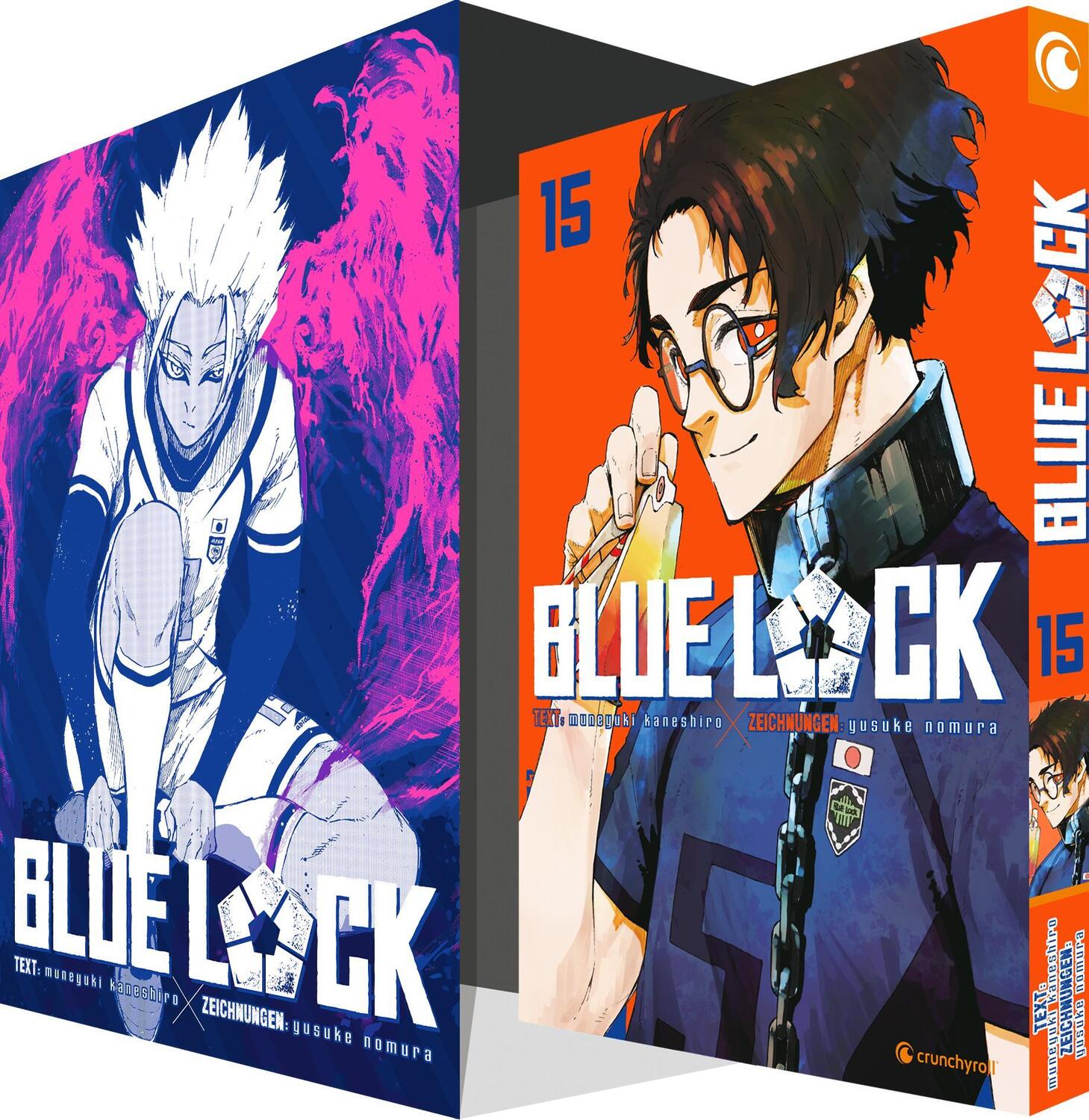 Cover: 9782889516223 | Blue Lock - Band 15 mit Sammelschuber | Yusuke Nomura | Taschenbuch