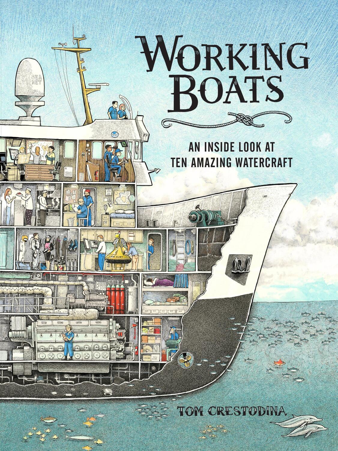 Cover: 9781632172594 | Working Boats | An Inside Look at Ten Amazing Watercraft | Crestodina