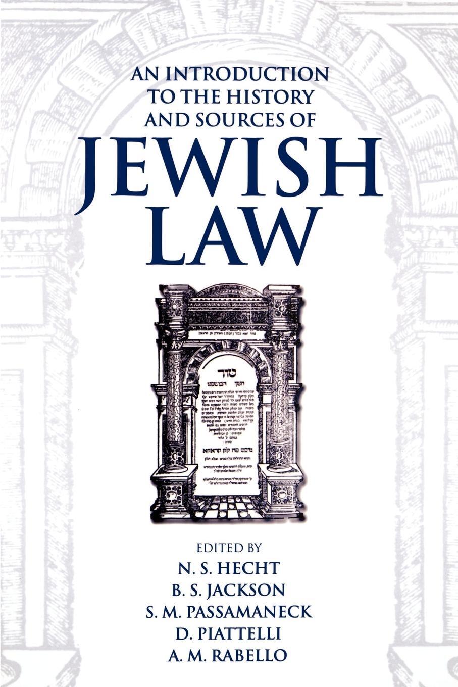 Cover: 9780198262626 | An Introduction to the History and Sources of Jewish Law | Hecht