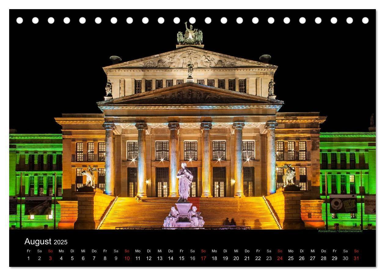 Bild: 9783435644261 | Colours of Berlin (Tischkalender 2025 DIN A5 quer), CALVENDO...