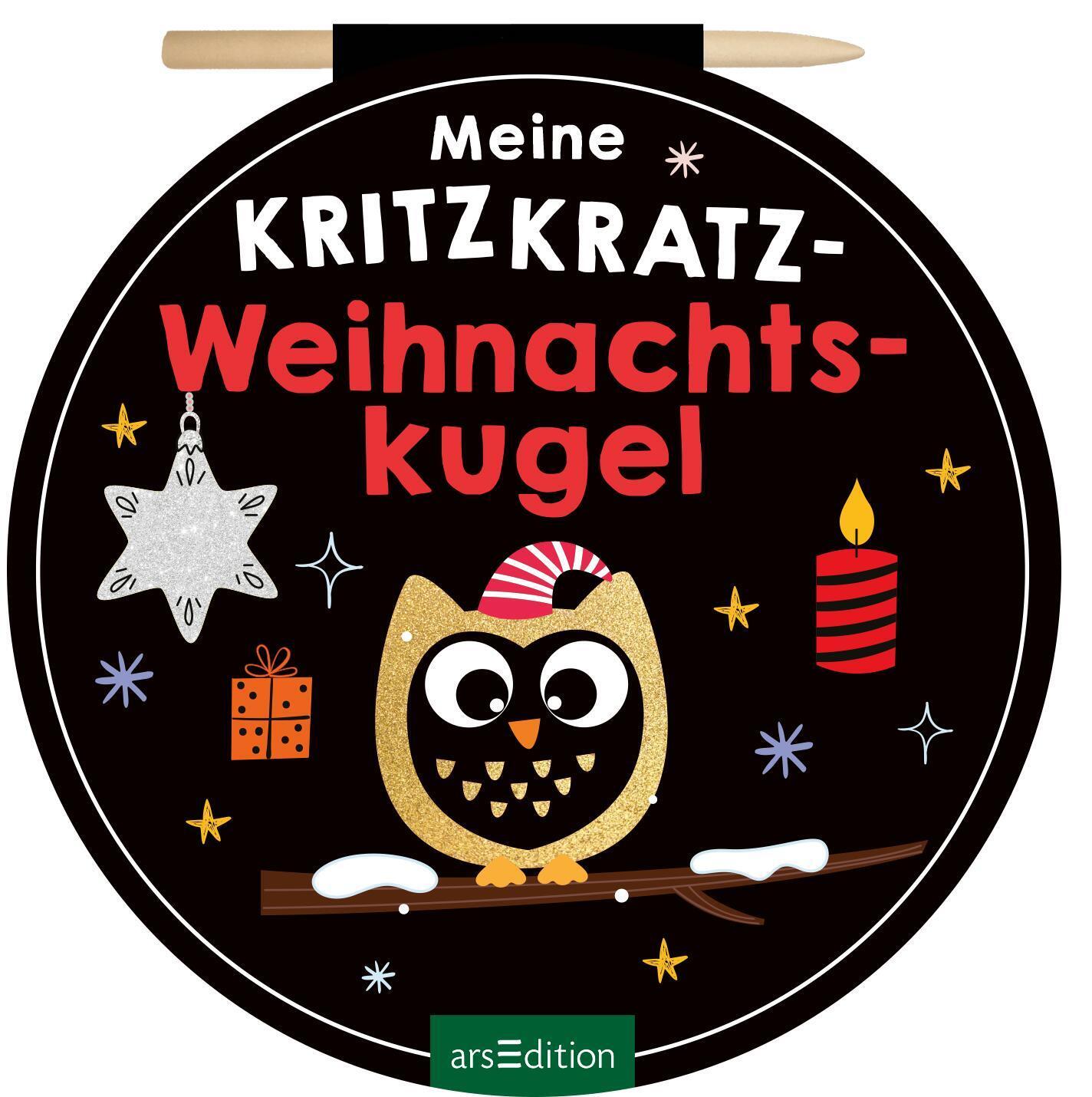 Bild: 9783845850764 | Meine Kritzkratz-Weihnachtskugel | Taschenbuch | Kritzkratz | 36 S.