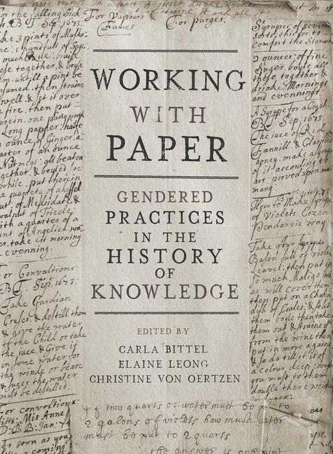 Cover: 9780822945598 | Working with Paper | Gendered Practices in the History of Knowledge