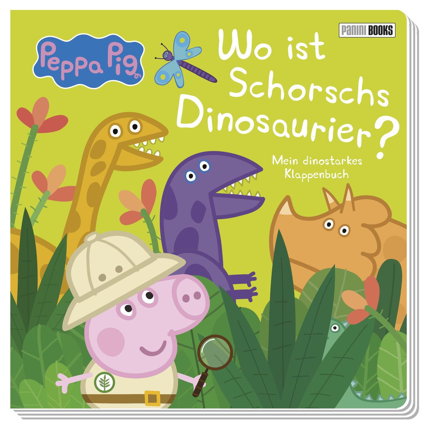 Cover: 9783833244261 | Peppa Pig: Wo ist Schorschs Dinosaurier? - Mein dinostarkes...