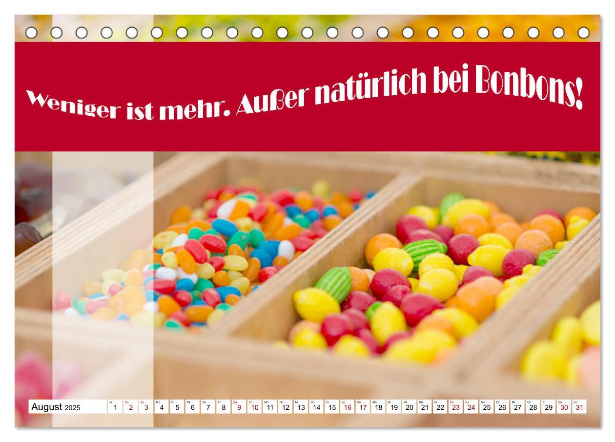 Bild: 9783435126996 | Liebe aus Zucker (Tischkalender 2025 DIN A5 quer), CALVENDO...