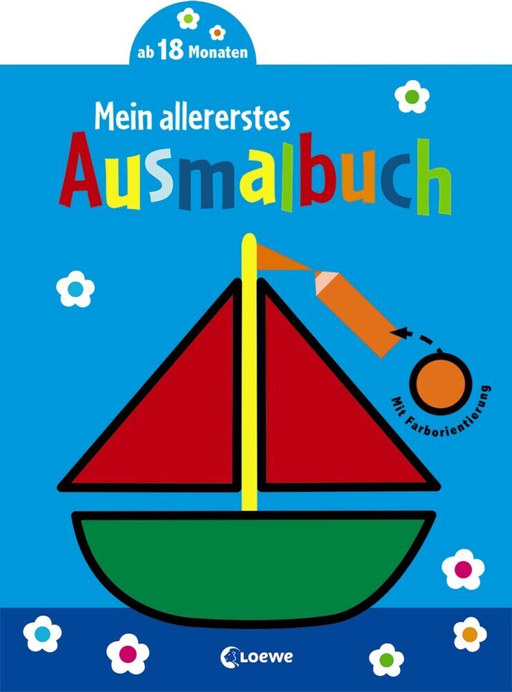Cover: 9783743205741 | Mein allererstes Ausmalbuch (Boot) | Mit Farborientierung | Kreativ