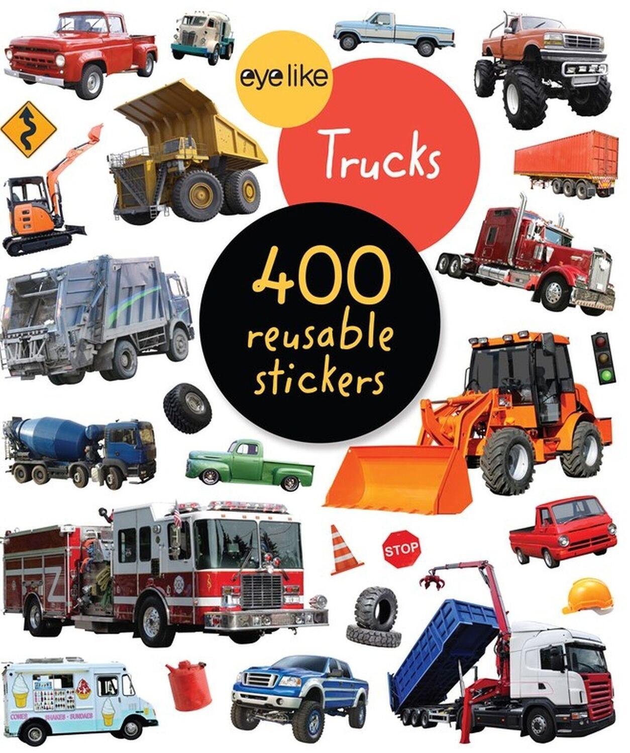 Cover: 9781523506255 | EyeLike Stickers: Trucks | Broschüre | Geheftet | Englisch | 2019