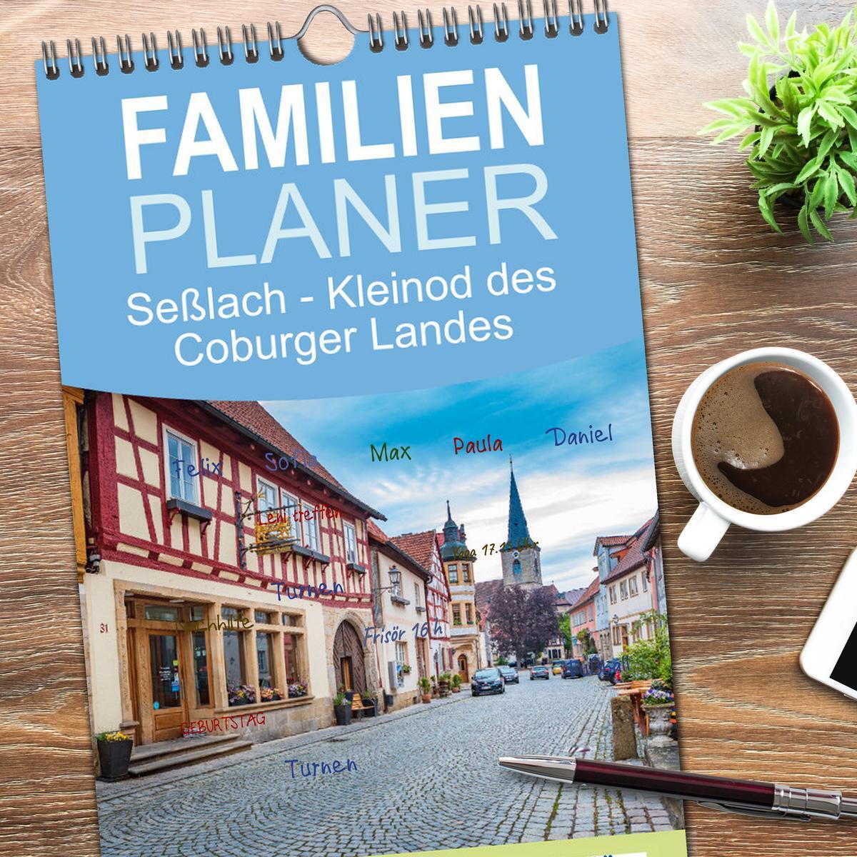 Bild: 9783457097373 | Familienplaner 2025 - Seßlach - Kleinod des Coburger Landes mit 5...