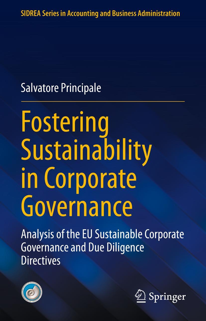 Cover: 9783031303531 | Fostering Sustainability in Corporate Governance | Principale | Buch