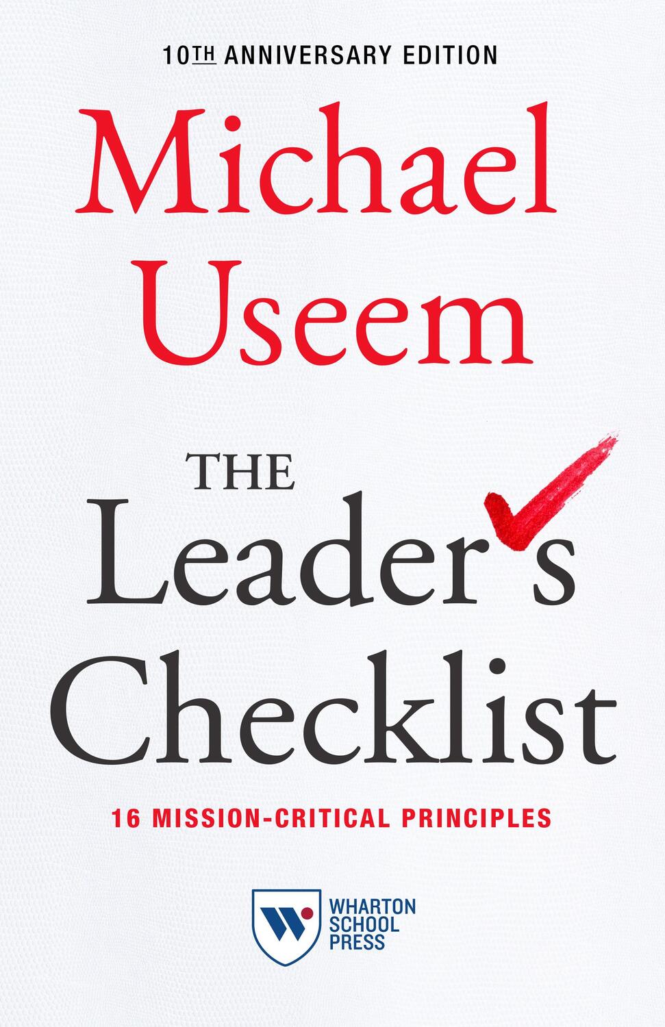 Cover: 9781613631188 | The Leader's Checklist, 10th Anniversary Edition: 16...