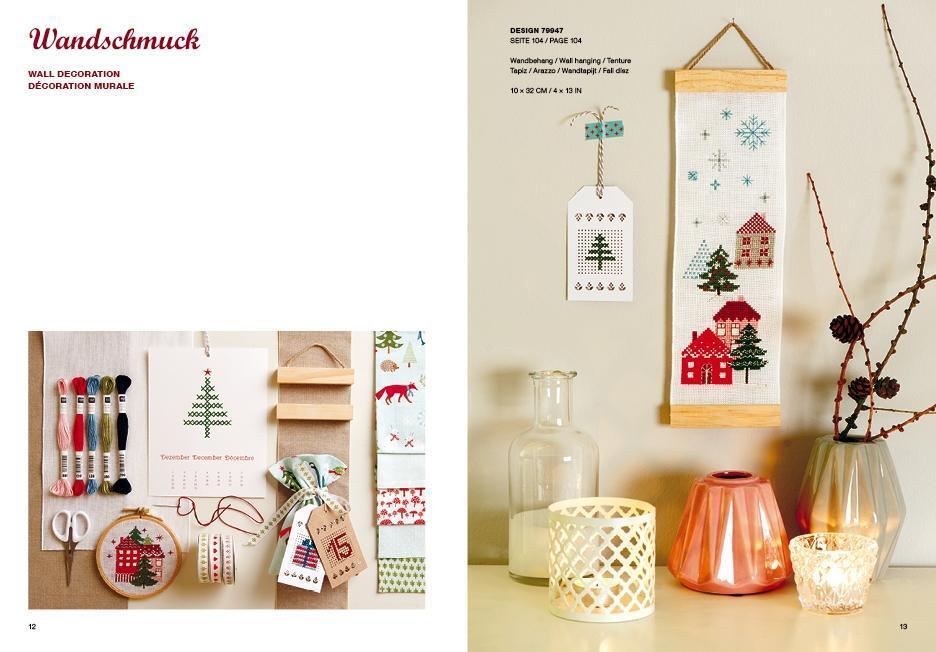 Bild: 4050051630011 | Coming Home for Christmas | 28 Stickideen | Annette Jungmann | Buch