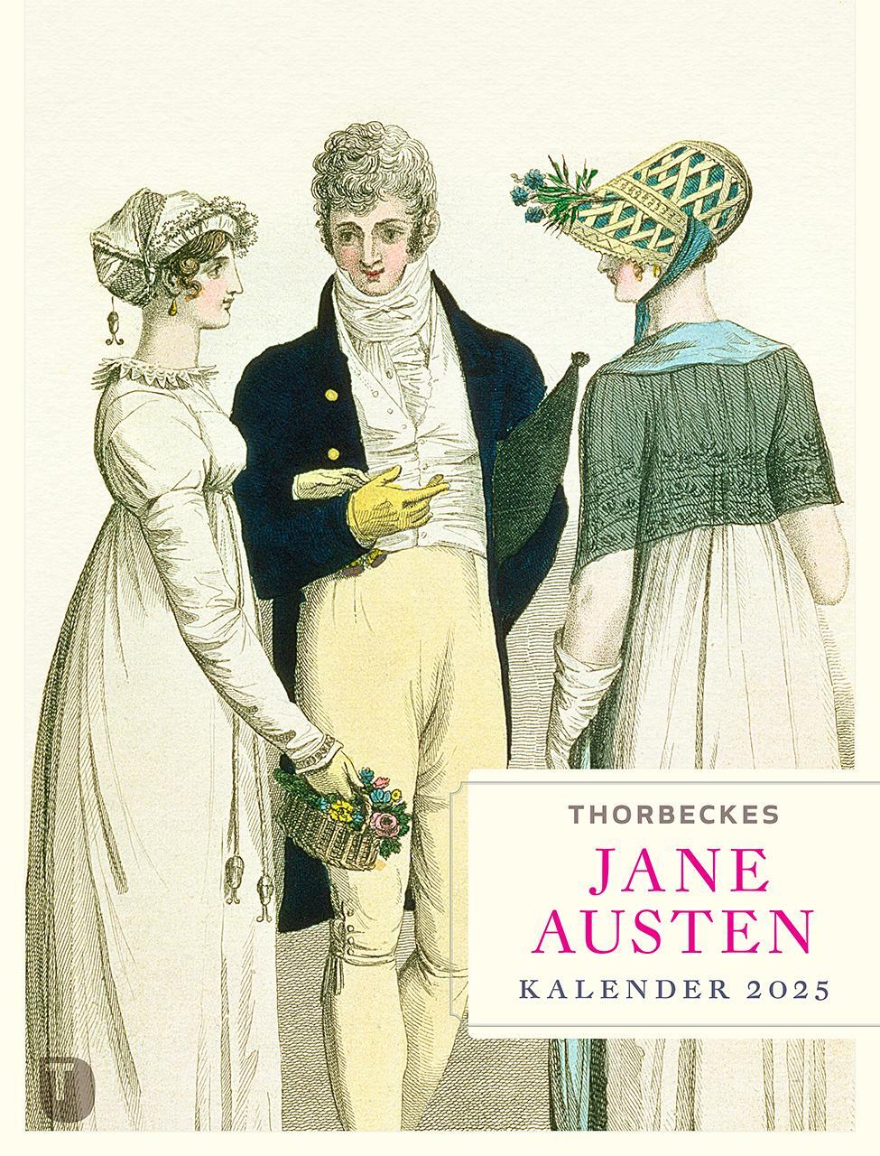 Cover: 9783799520409 | Thorbeckes Jane-Austen-Kalender 2025 | Kalender | 56 S. | Deutsch