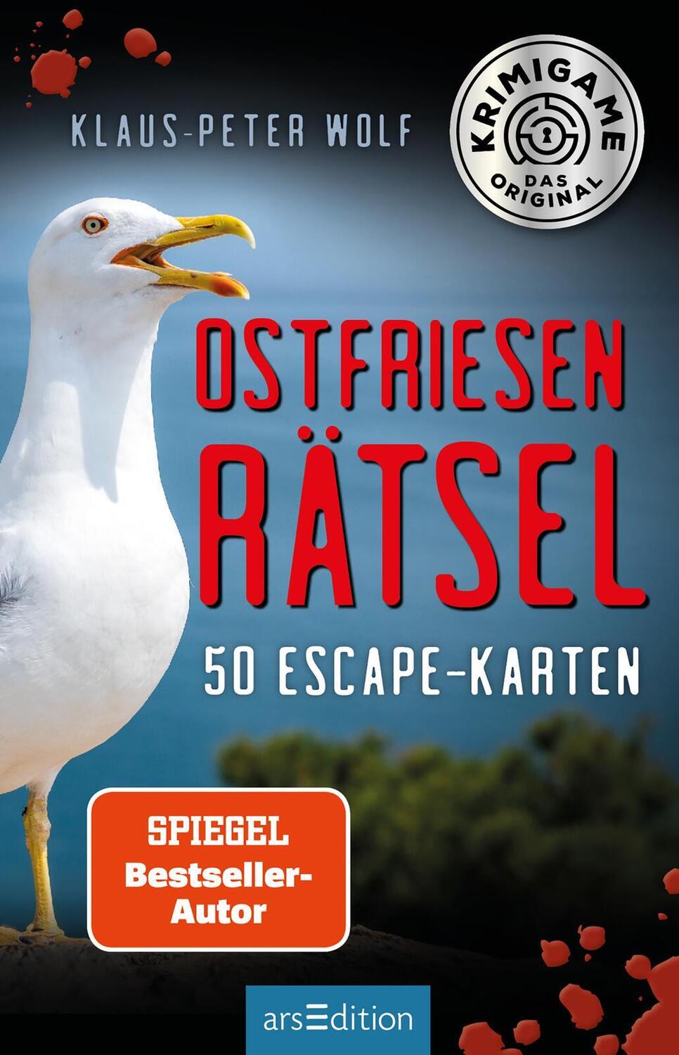 Bild: 4014489131694 | Ostfriesenrätsel | 50 Escape-Karten | Klaus-Peter Wolf (u. a.) | Spiel