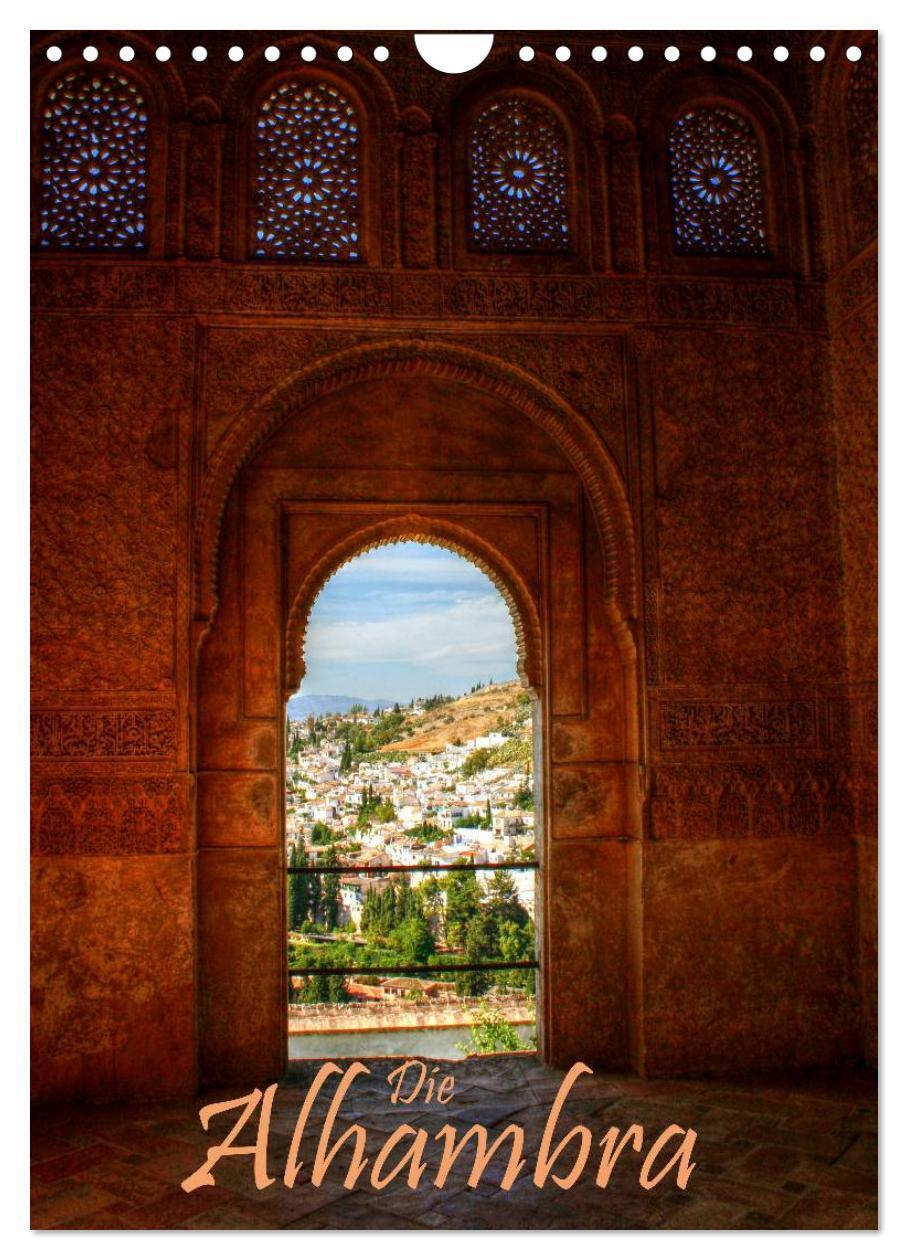 Cover: 9783675898271 | Die Alhambra (Wandkalender 2024 DIN A4 hoch), CALVENDO Monatskalender