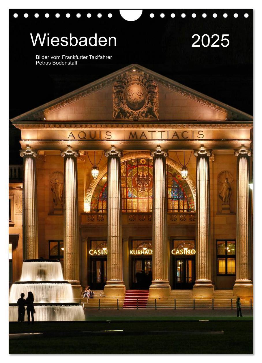 Cover: 9783457053515 | Wiesbaden Kalender 2025 Bilder vom Frankfurter Taxifahrer Petrus...