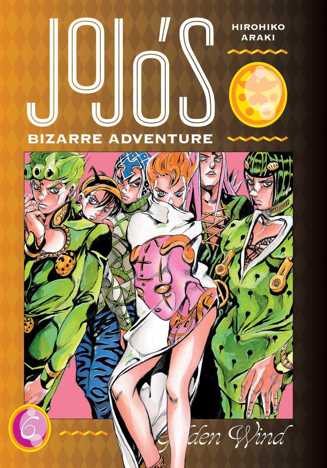 Cover: 9781974724147 | JoJo's Bizarre Adventure: Part 5--Golden Wind, Vol. 6 | Hirohiko Araki