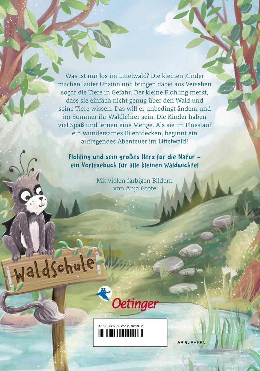 Rückseite: 9783751202107 | Der kleine Flohling 3. Wunder im Littelwald | Sandra Grimm | Buch