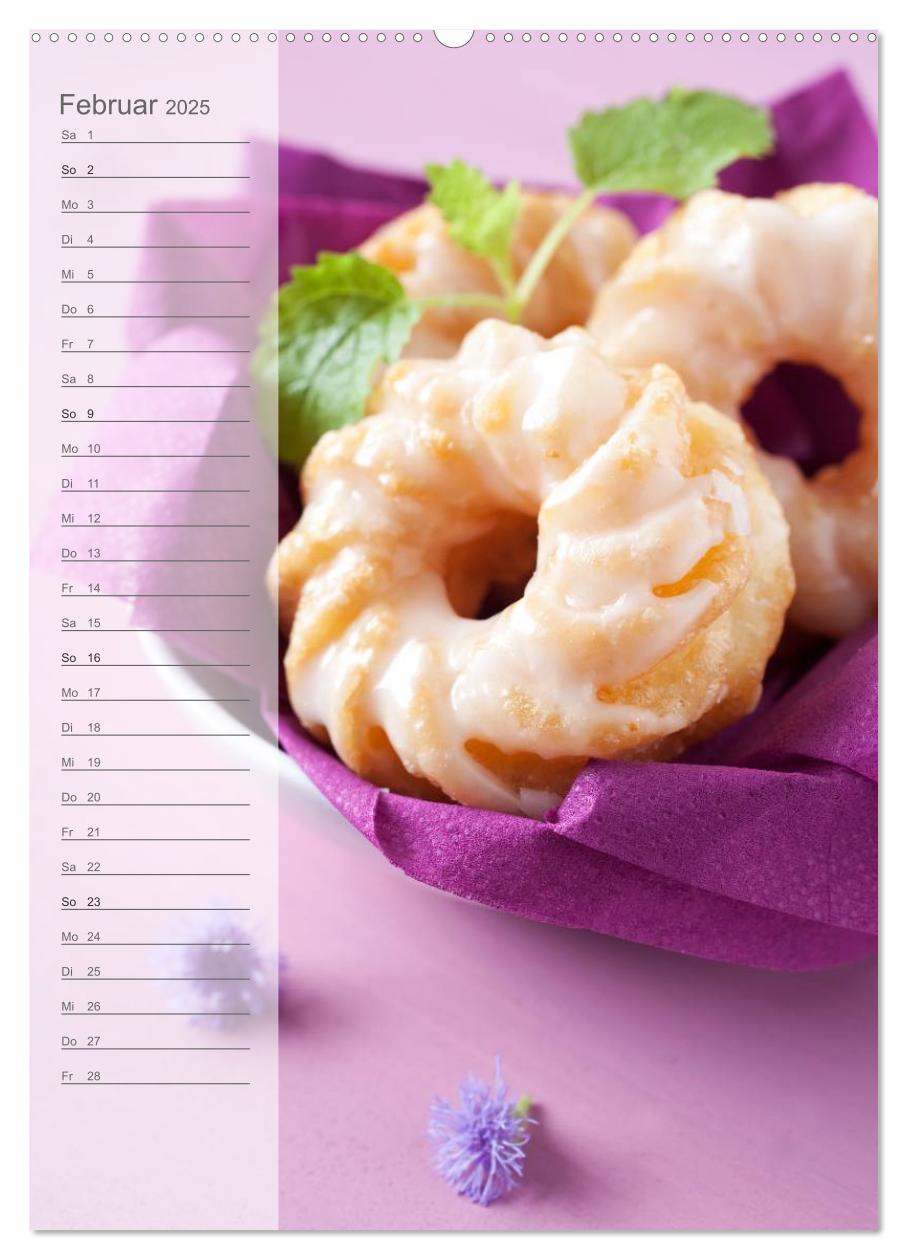 Bild: 9783457074398 | Gebäck und Kuchen Küchenplaner (Wandkalender 2025 DIN A2 hoch),...